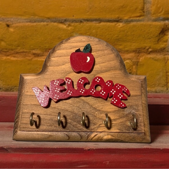 School Teacher classroom wooden wall hooks - Picture 1 of 5